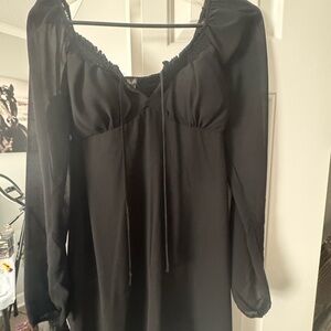 Elegant Black Women's Top